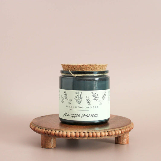 Aster + Indigo Candle Co. | Pink Apple Prosecco