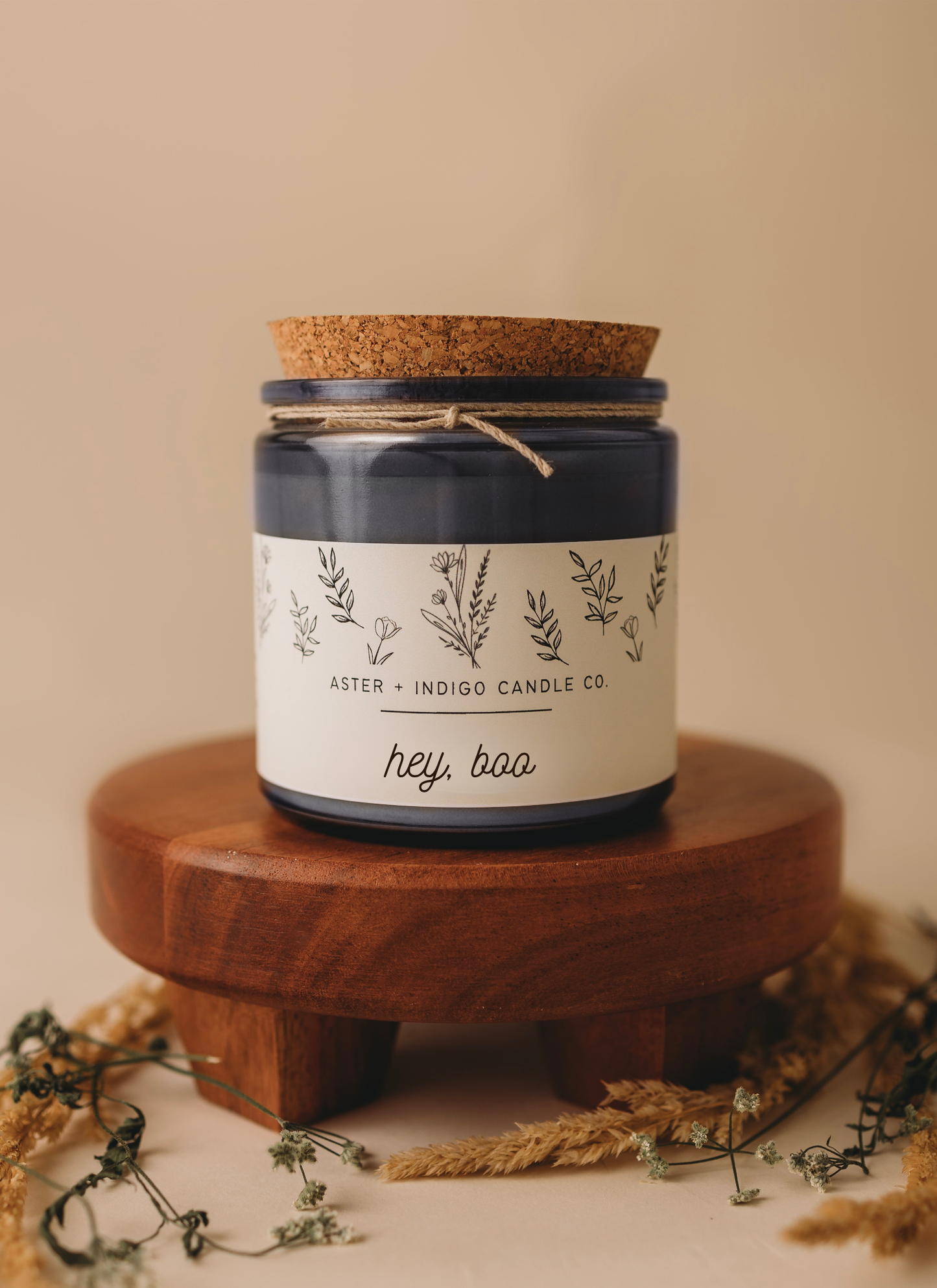Aster + Indigo Candle Co. | Hey, Boo