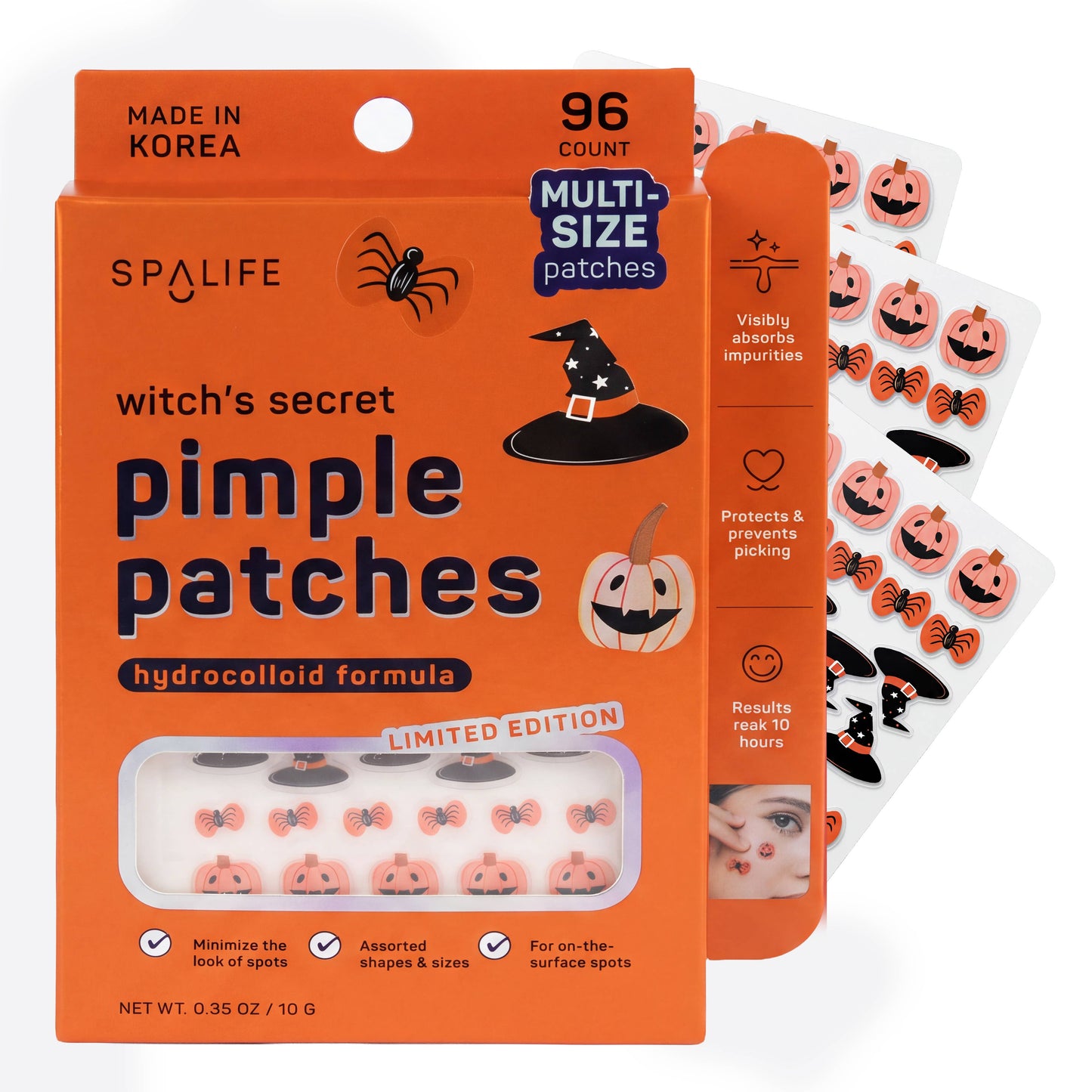 LIMITED EDITON Halloween Witch's Secret Hydrocolloid Pimple Patches
