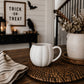 Pumpkin Coffee Mug 17oz | White