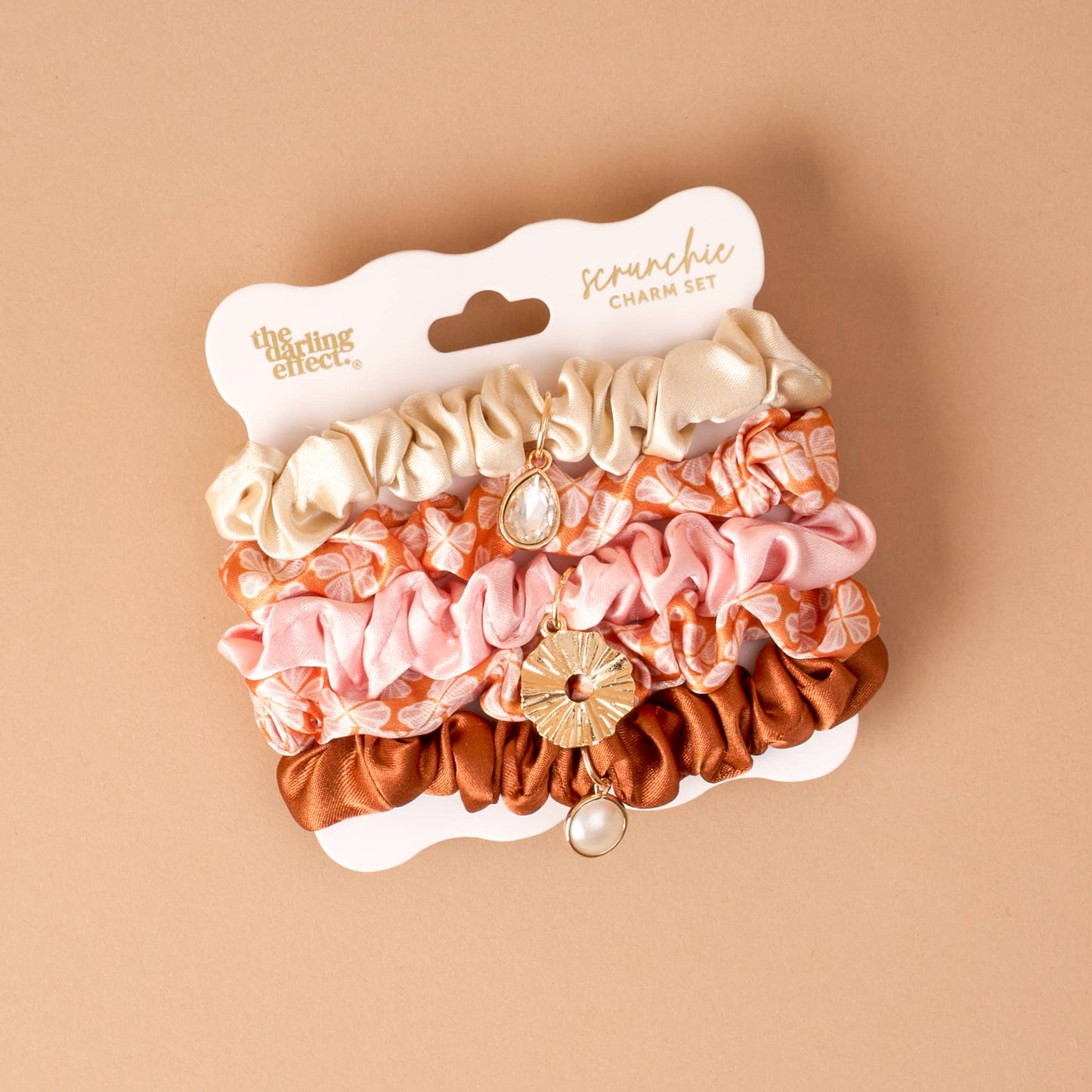 Scrunchie Charm Set-Sienna Spice