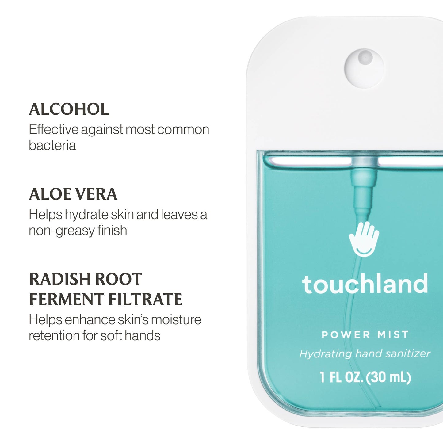 Touchland Hand Sanitizer | Blue Sandalwood