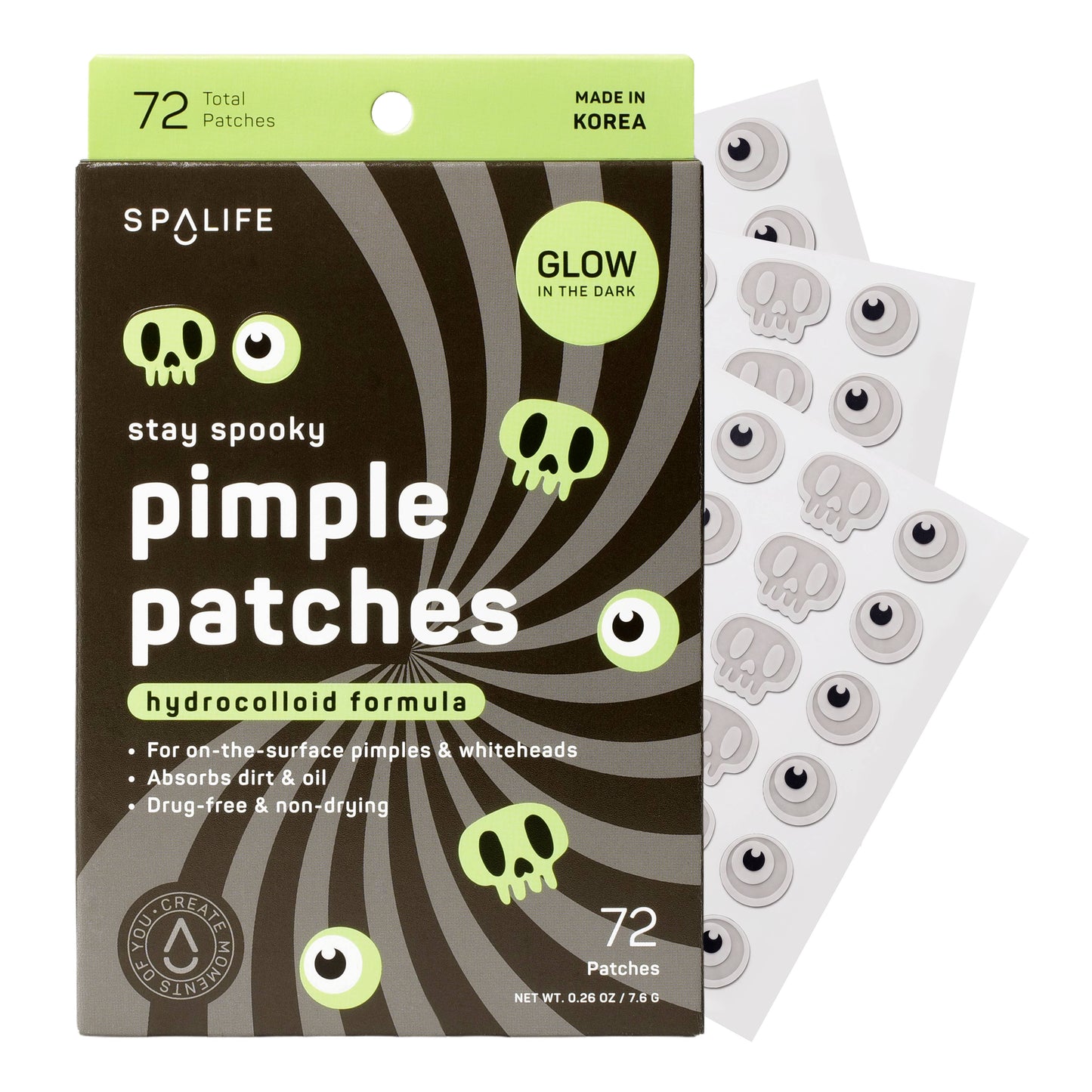 Stay Spooky Glow in the Dark  Halloween Pimple Patches