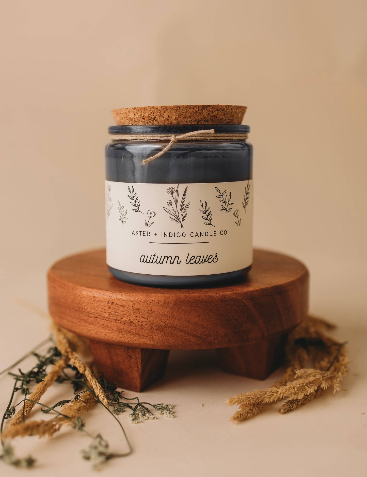 Aster + Indigo Candle Co. | Autumn Leaves