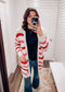 Valentine Stripe Cardigan