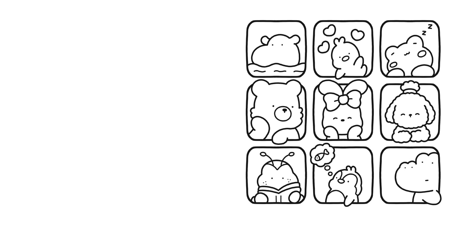 Cozy Friends | Cute & Comfy Coloring Book