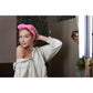 Soft Yoga Fleece Makeup Headband | Hot Pink