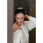 Soft Yoga Fleece Makeup Headband | Black