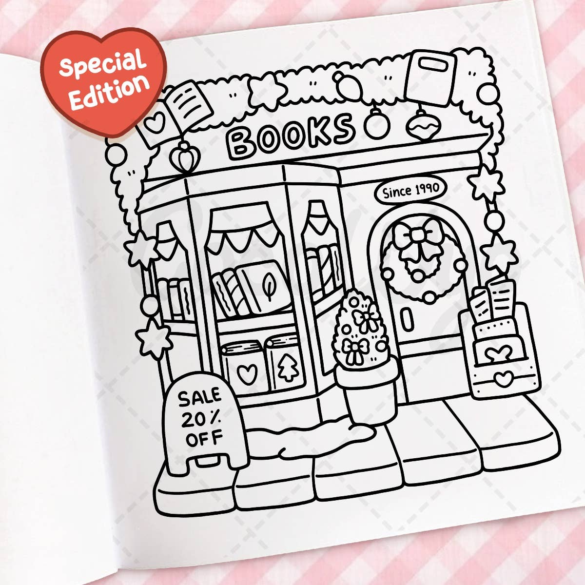 Cozy Christmas | Cute & Comfy Coloring Book