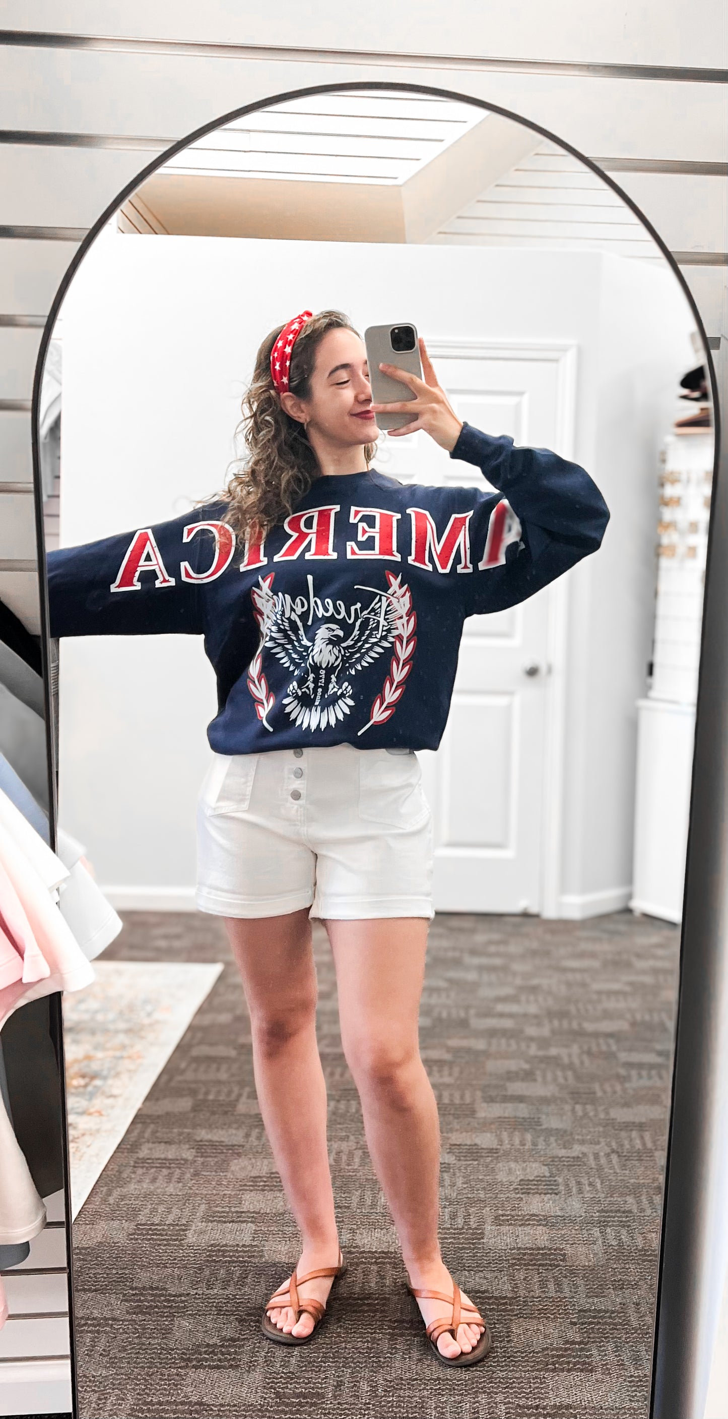 America Freedom Sweatshirt | Navy