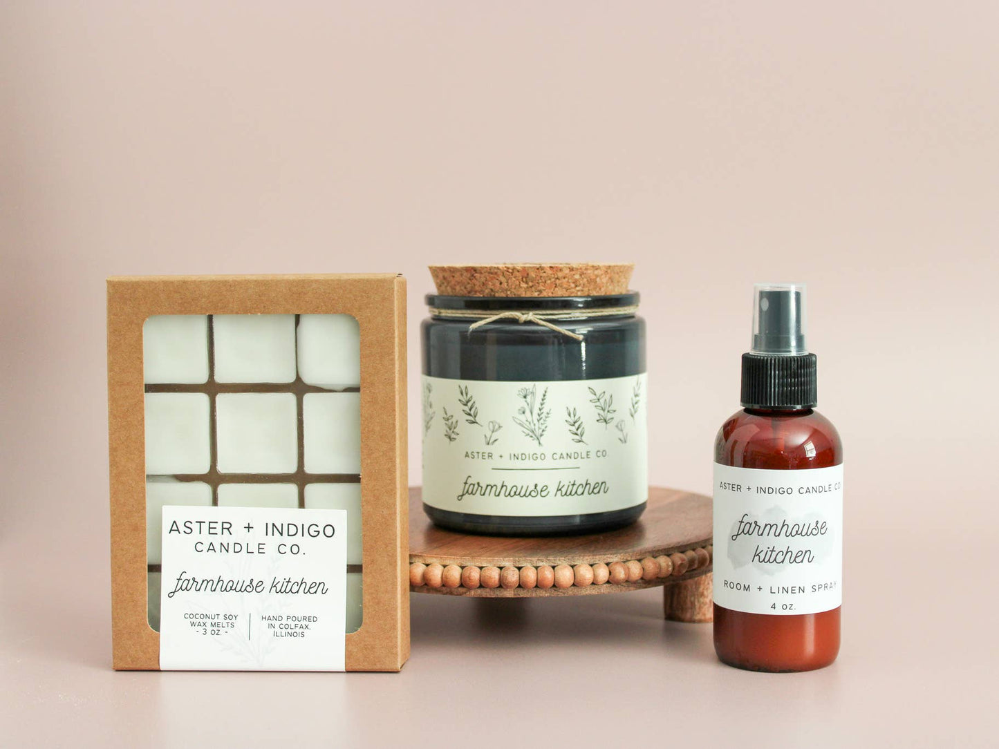Aster + Indigo Candle Co. | Farmhouse Kitchen