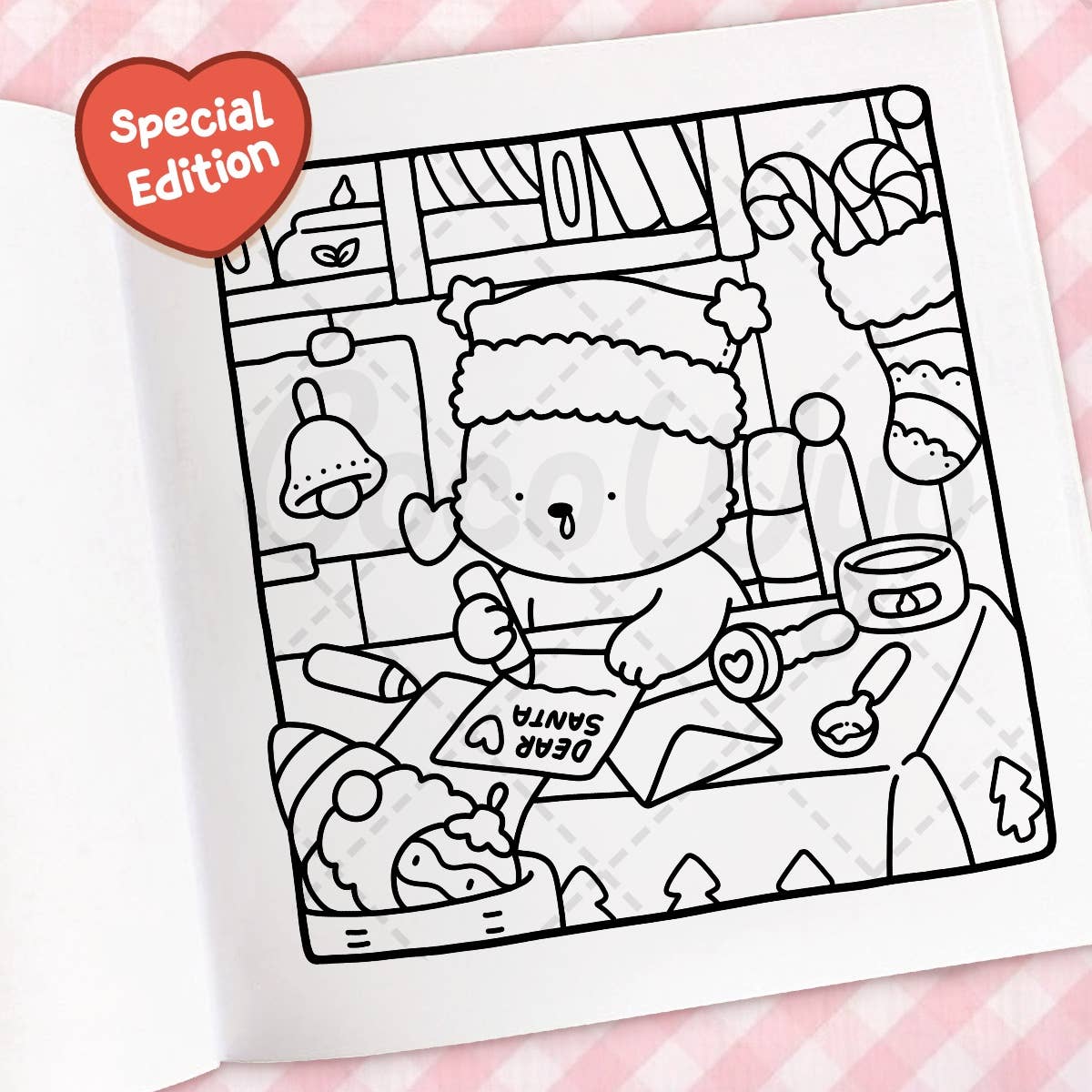 Cozy Christmas | Cute & Comfy Coloring Book