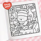 Cozy Christmas | Cute & Comfy Coloring Book