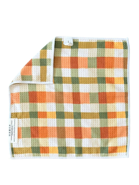 Carter: Double-Sided Washcloth: White / 12x12 in / Washcloth