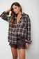 Frances Plaid Button Down | Brown