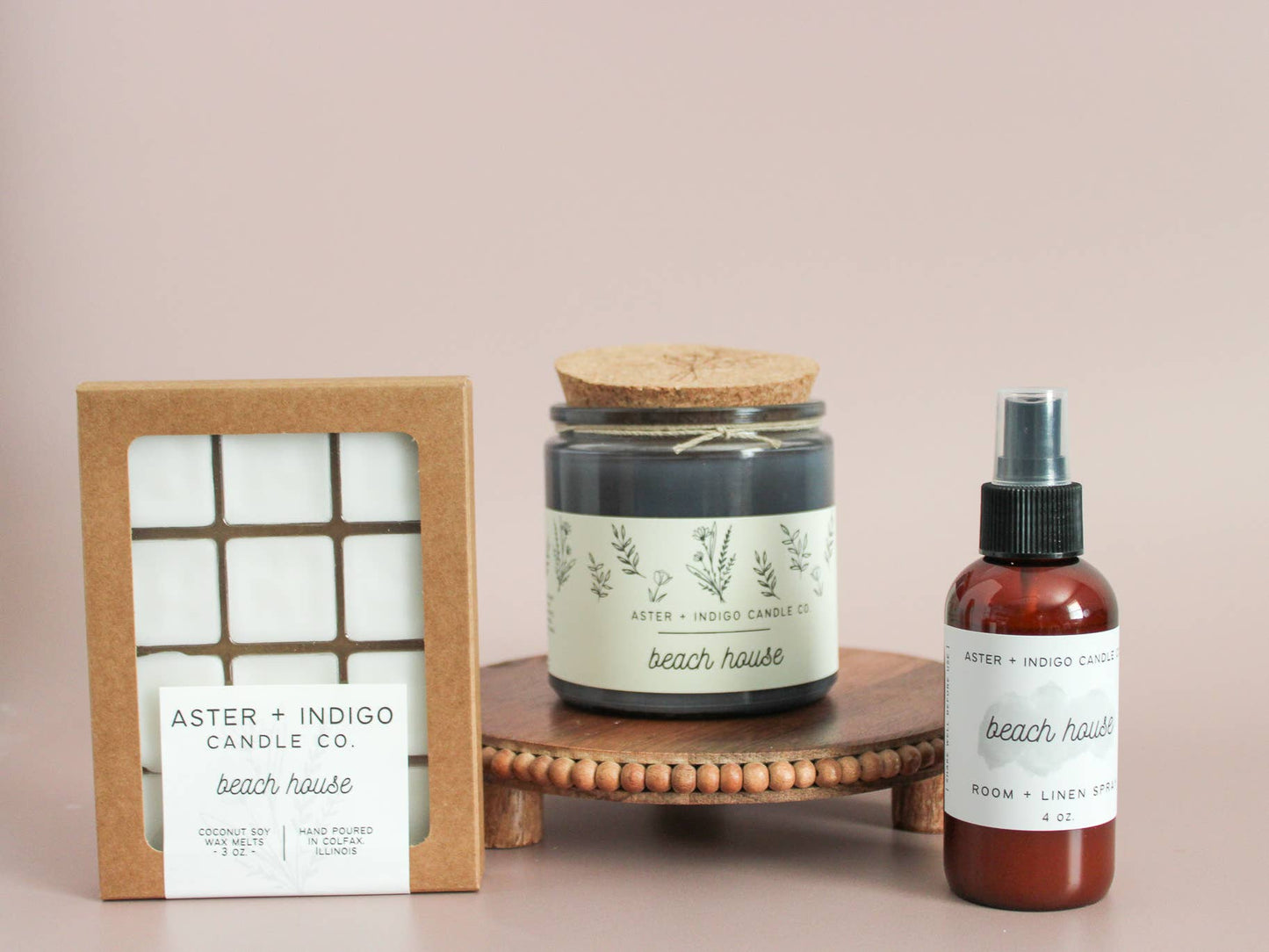Aster + Indigo Candle Co. | Beach House