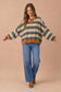 Celia Stripe Pullover | Olive + Rust