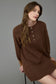 Allison Sweater Mini Dress | Coffee Bean