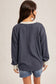 Aurelia Thermal Crew Neck | Navy