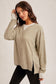 Aurelia Thermal Crew Neck | Olive