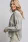 Becca Hooded Flannel Shirt | Olive