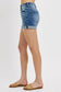 Beck High Rise Cuffed Shorts | Medium Wash