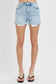 Beck High Rise Cuffed Shorts | Light Wash
