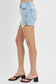 Beck High Rise Cuffed Shorts | Light Wash