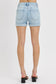 Beck High Rise Cuffed Shorts | Light Wash
