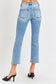 Billie Risen Low Rise Crop Slim Straight Jeans (Tummy Control)