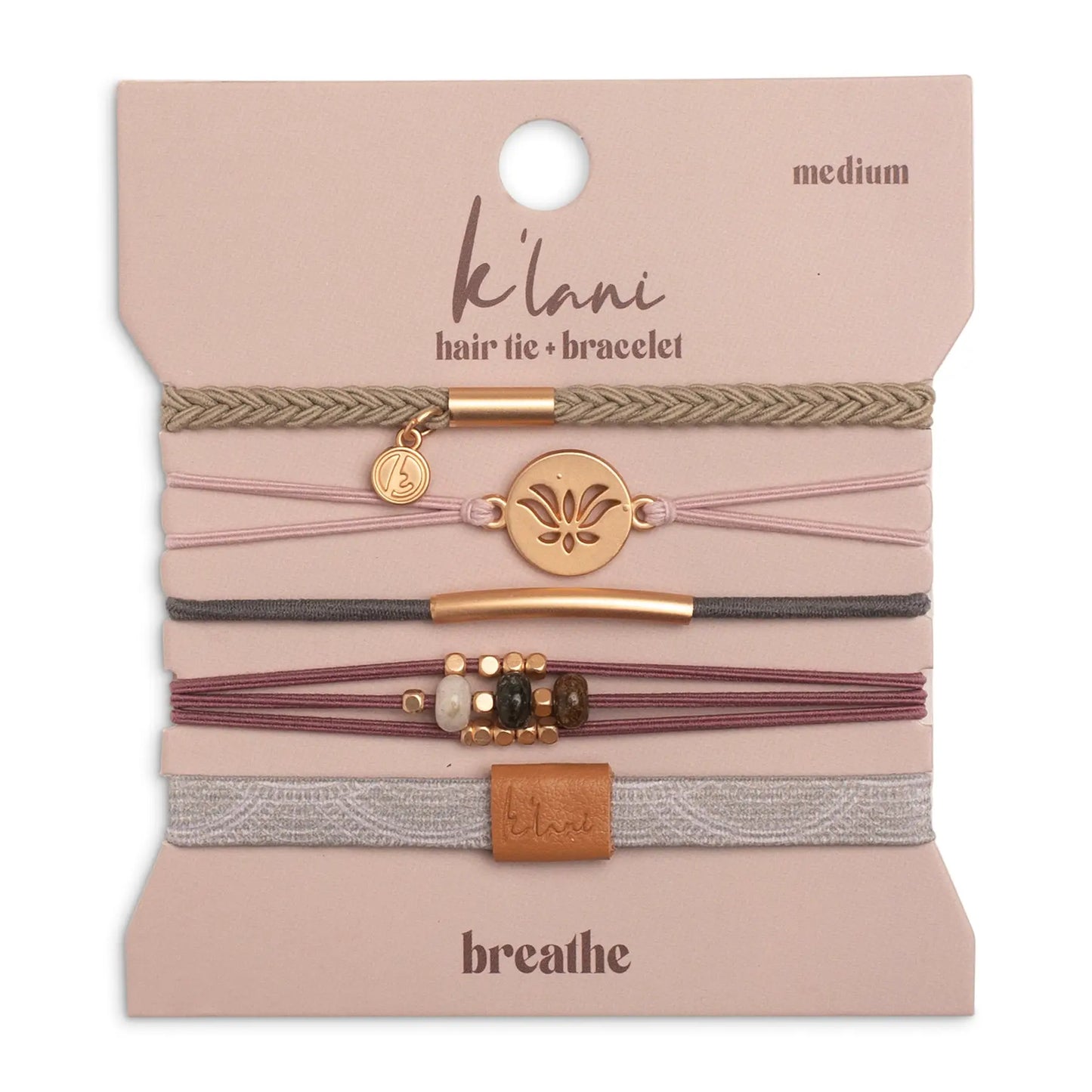 K'lani Hair Tie Bracelets | Breathe