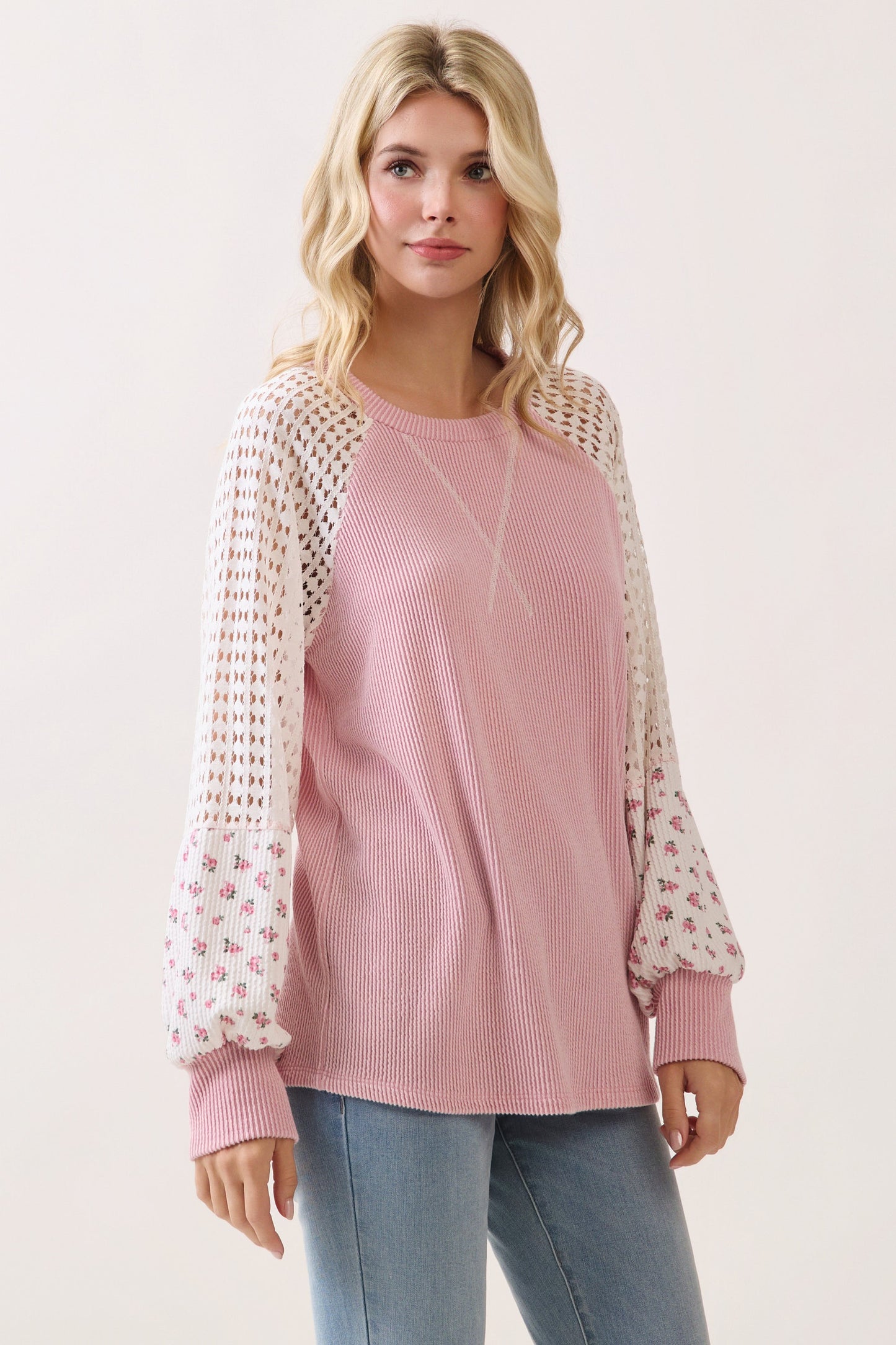 Brooklynn Long Sleeve | Pink