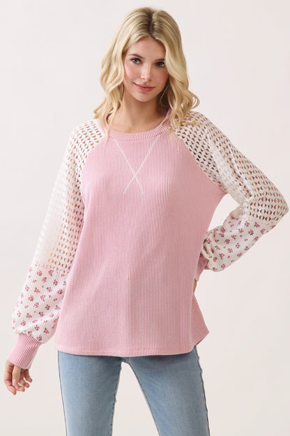 Brooklynn Long Sleeve | Pink