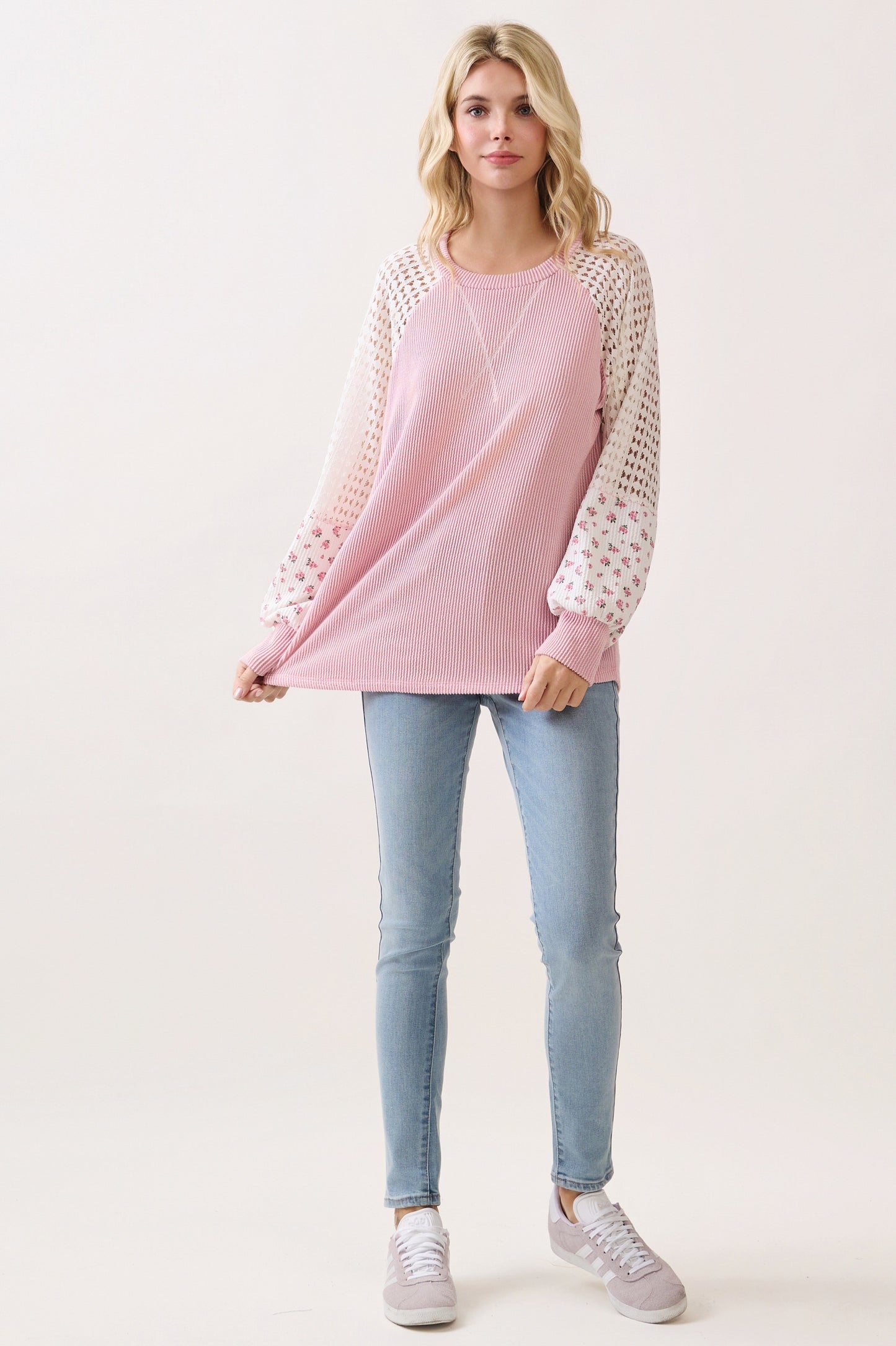 Brooklynn Long Sleeve | Pink