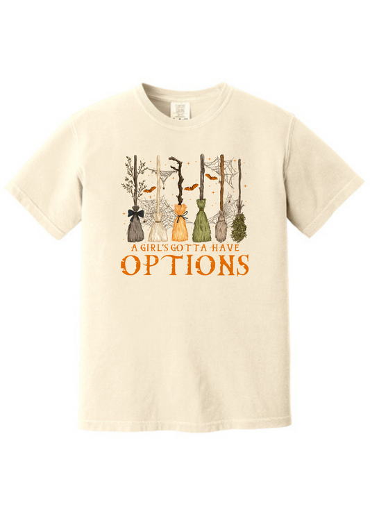 Girls Gotta Have Options Graphic Tee