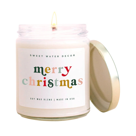 Merry Christmas Candle | 9oz