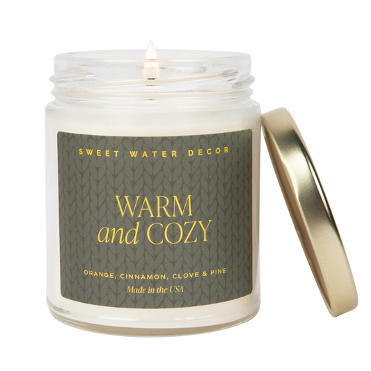 Warm and Cozy Candle | 9oz