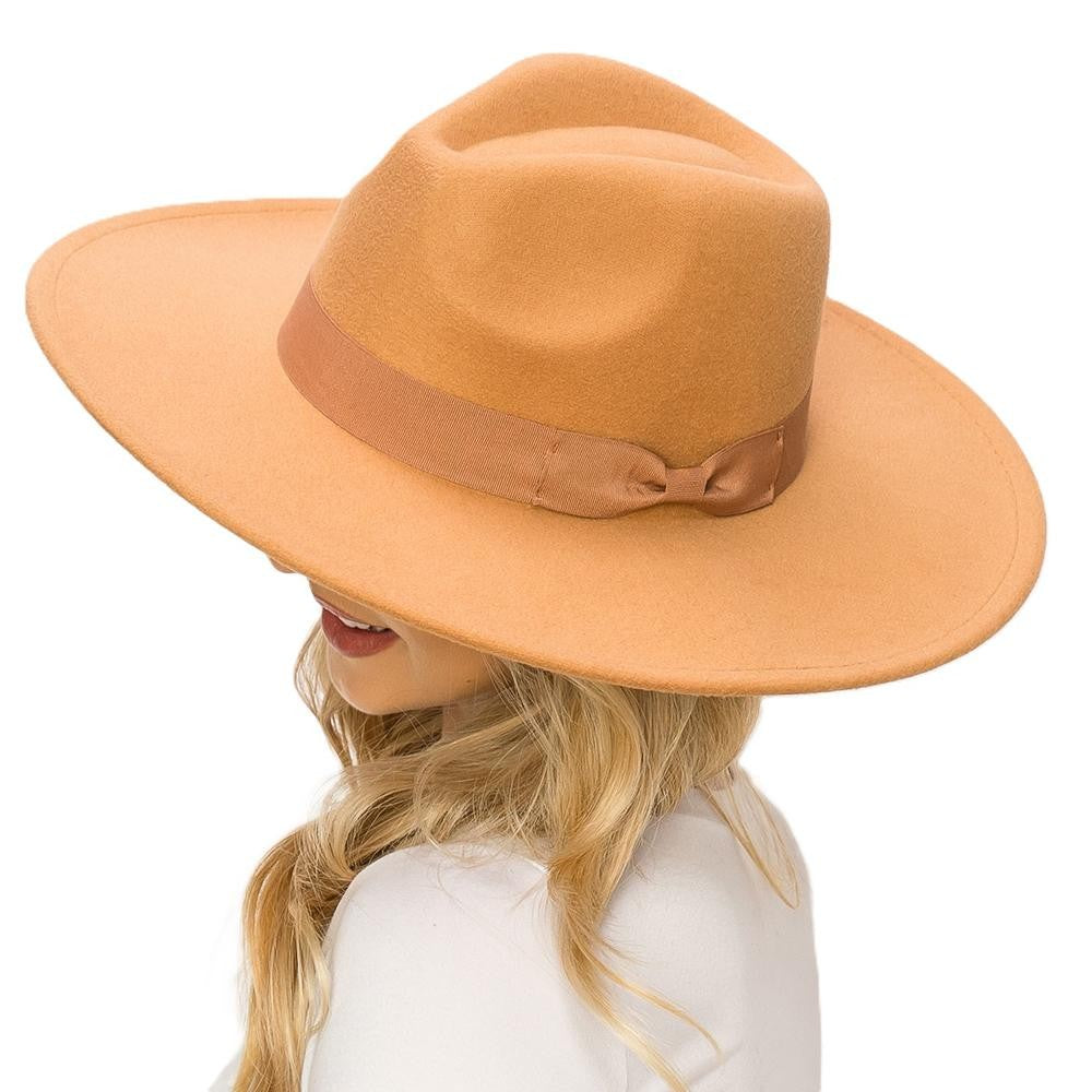 Celine Wide Brim Hat | Camel