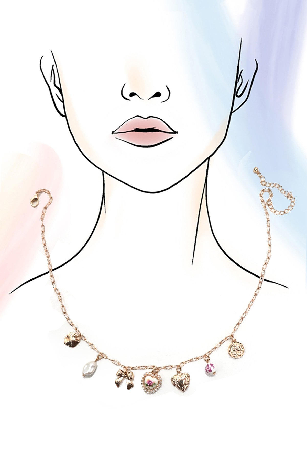 Emma Charm Necklace