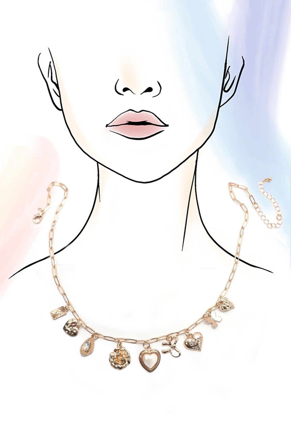 Rachel Charm Necklace