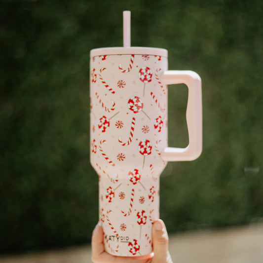 Candy Canes Christmas Tumbler