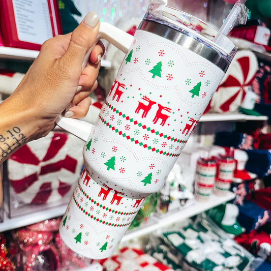 Christmas Tumbler | Reindeer