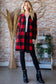 Clara Buffalo Plaid Cardigan | Red
