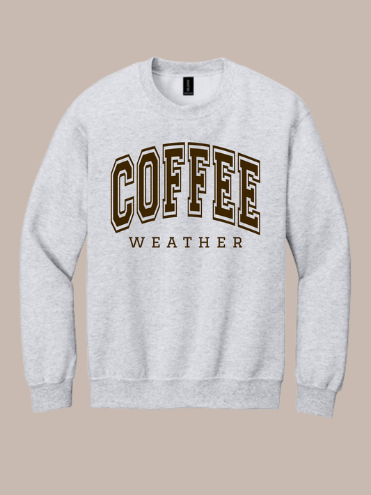 Coffee Weather Sweatshirt | Ash