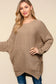 Colsen Asymmetric Sweater | Taupe
