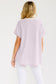 Eloise Color Block Henley Top | Lilac
