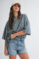Emily Striped Boyfriend Tee