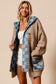 Finley Denim Sweater Cardigan | Latte