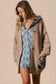 Finley Denim Sweater Cardigan | Latte