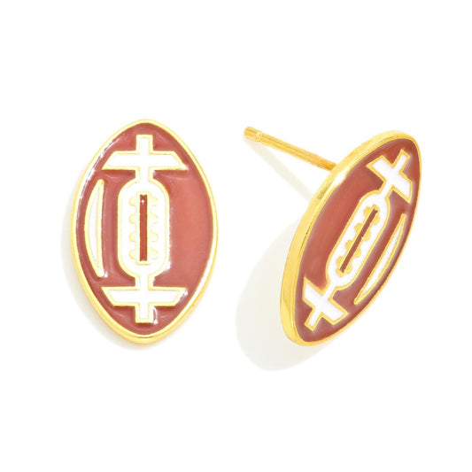 Football Earrings